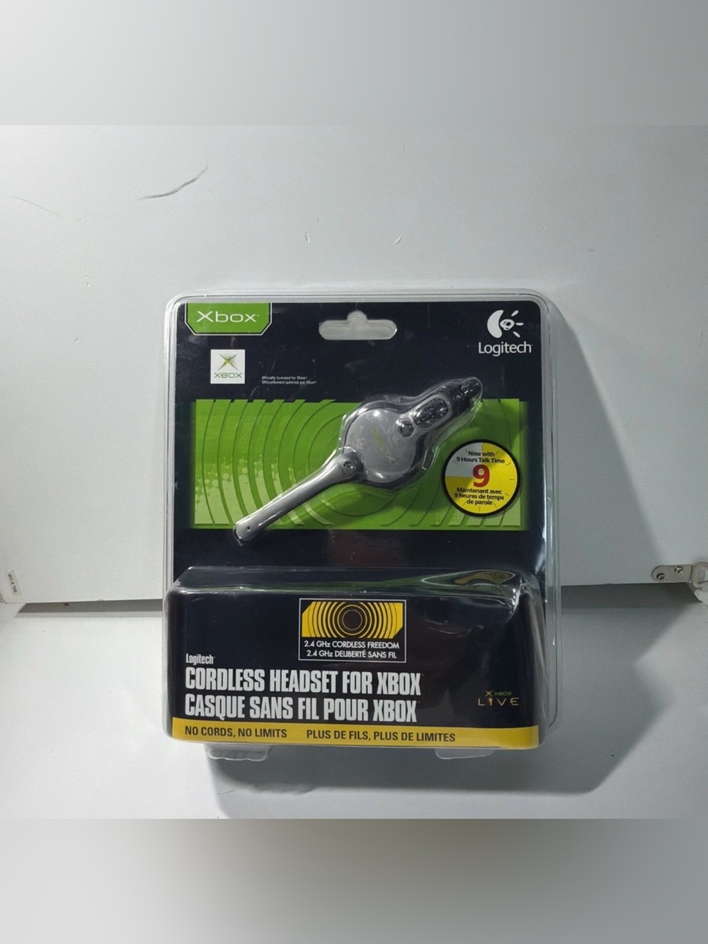 Logitech Cordless Headset Xbox Original 2.4GHz NEW Sealed Rare OEM
